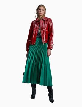 Chaqueta LOLA CASADEMUNT BY MAITE efecto charol