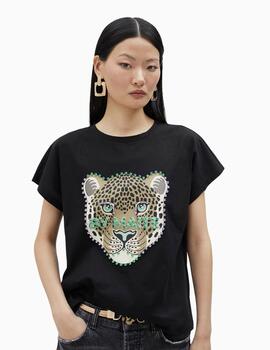 Camiseta LOLA CASADEMUNT BY MAITE leopardo 