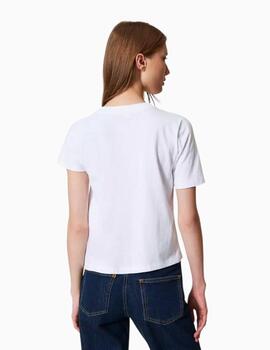 Camiseta TWINSET con cadena Oval T 