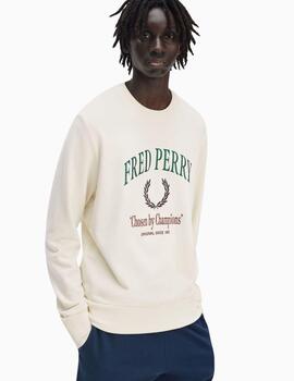 Sudadera FRED PERRY bordada 
