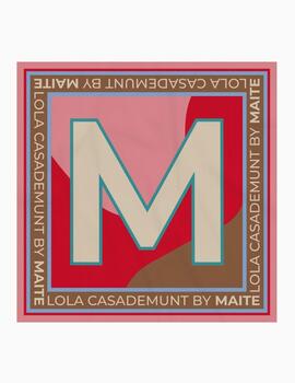 Pañuelo LOLA CASADEMUNT BY MAITE satinado maxi M 