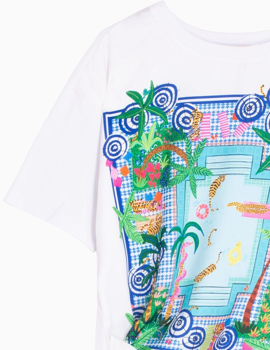 Camiseta VILAGALLO nudo piscina