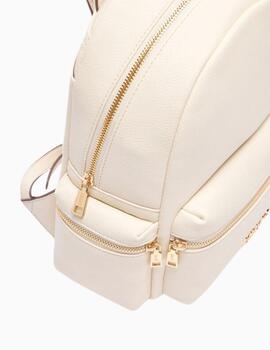 Mochila LUI JO blanca con logotipo  