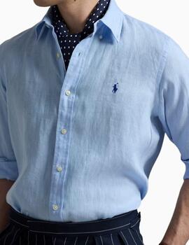 Camisa POLO RALPH LAUREN de lino Custom Fit 
