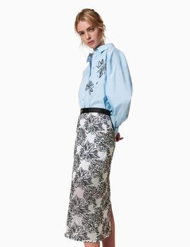 Falda TWINSET midi con lentejuelas 