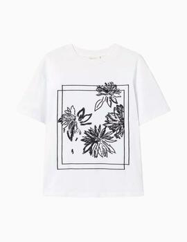 Camiseta TWINSET con bordado de lentejuelas 
