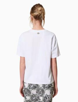 Camiseta TWINSET con bordado de lentejuelas 