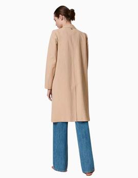 Gabardina TWINSET cruzada con botones