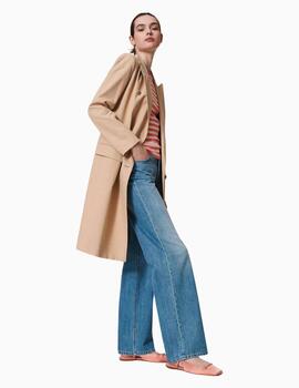 Gabardina TWINSET cruzada con botones