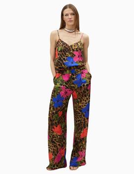 Top LOLA CASADEMUNT BY MAITE lencero animal print 