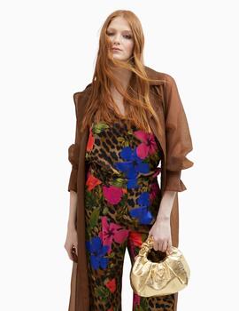 Top LOLA CASADEMUNT BY MAITE lencero animal print 