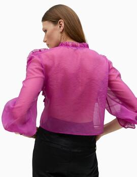 Blusa LOLA CASADEMUNT BY MAITE con detalle floral 