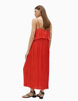 Vestido LOLA CASADEMUNT BY MAITE plisado midi