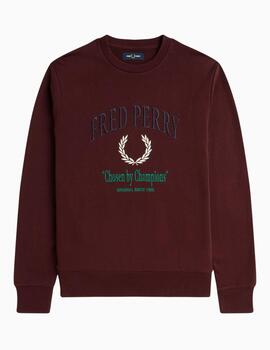 Sudadera FRD PERRY bordada 