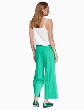 Pantalon VILAGALLO punto roma verde