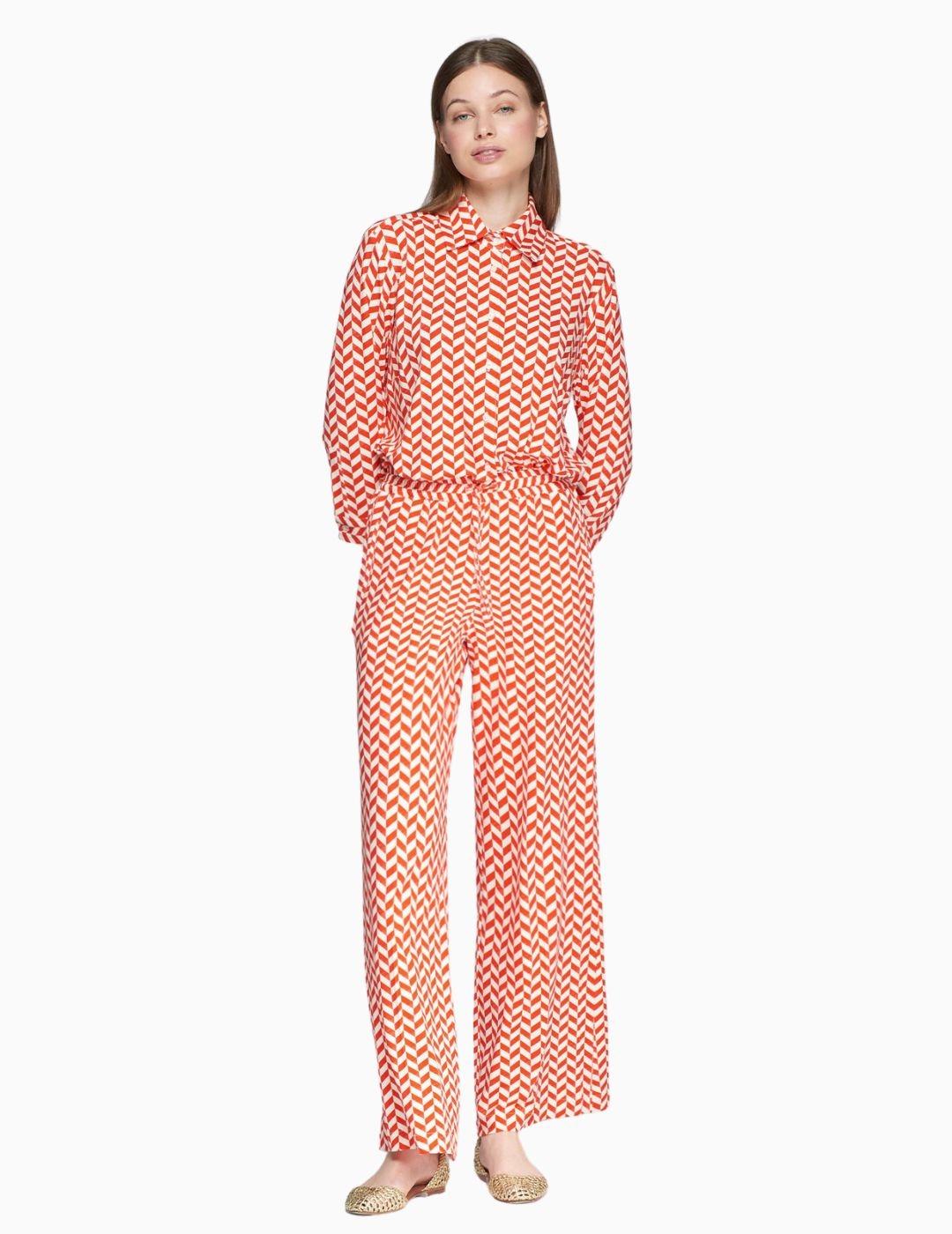 Pantalon VILAGALLO nova espiga geometrico