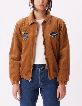 Chaqueta Obey Nomad Corduroy Jacket Catechu Wood