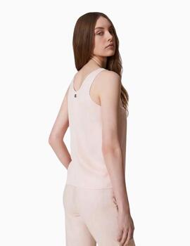 Top TWINSET de raso brillante 