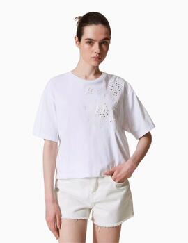 Camiseta TWINSET con bordado 