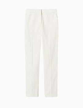 Pantalones TWINSET rectos de gabardina