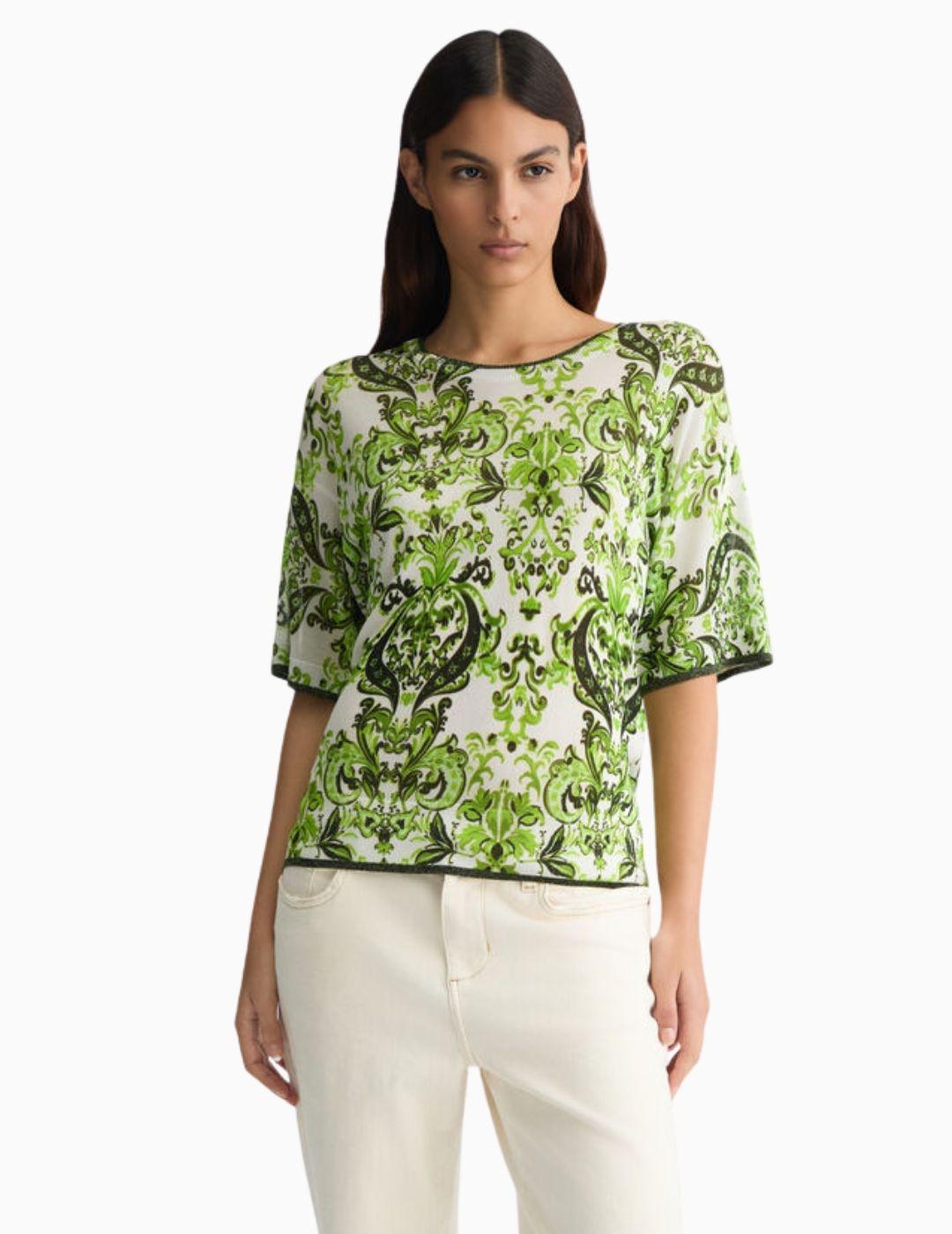 Camiseta LIU JO de punto estampada  