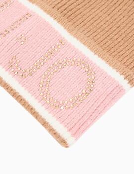 Gorro LIU JO con logotipo de lurex