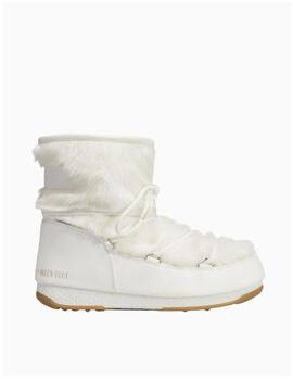 BOTAS MOON BOOT MONACO LOW FUR BLANCAS