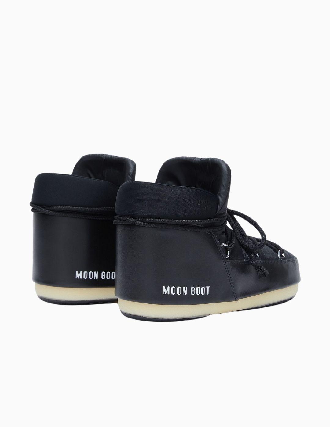 BOTINES MOON BOOT ICON BLACK DE NYLON NEGRO