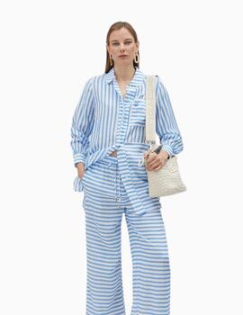 CAMISA LOLA CASADEMUNT RAYA BIDIRECCIONAL AZUL