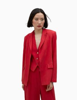 AMERICANA LOLA CASADEMUNT RECTA TENCEL ROJA