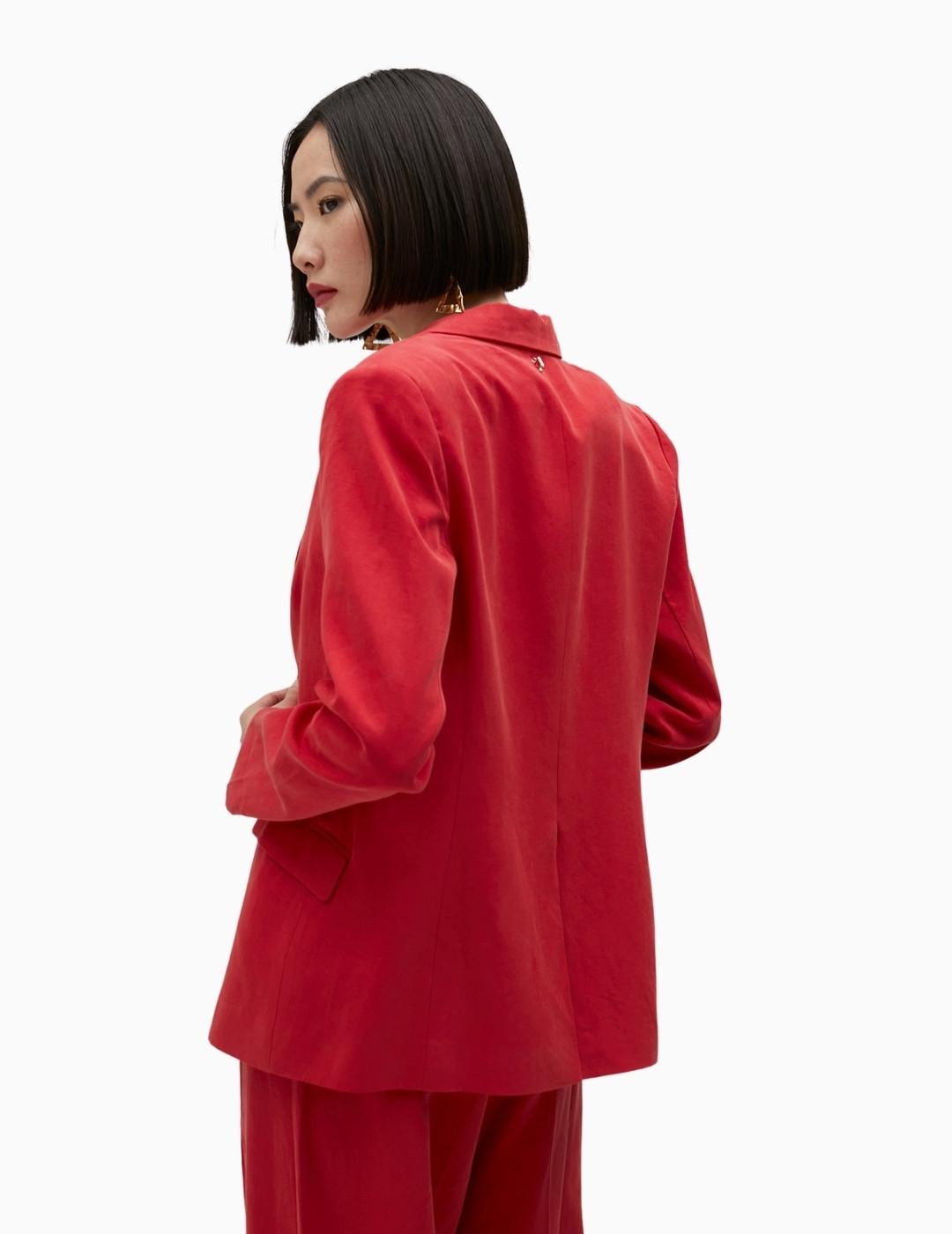 AMERICANA LOLA CASADEMUNT RECTA TENCEL ROJA