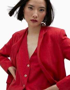 AMERICANA LOLA CASADEMUNT RECTA TENCEL ROJA