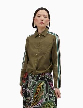 CAMISA LOLA CASADEMUNT POPEL CON GOMA EN LA CINTUR