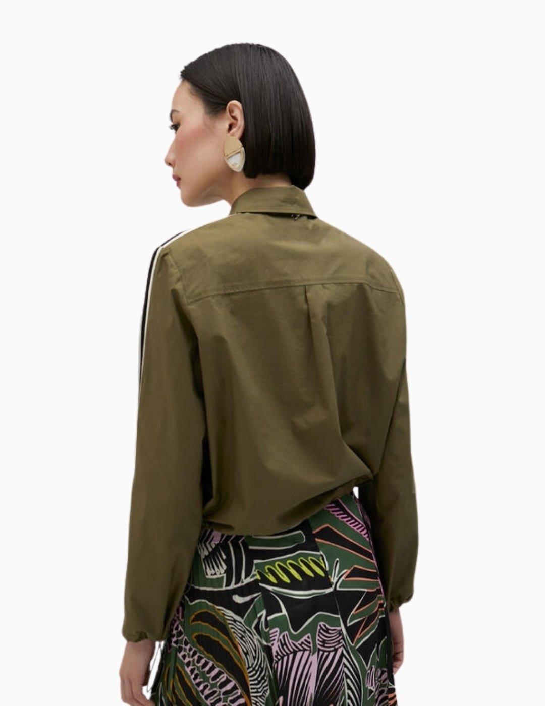 CAMISA LOLA CASADEMUNT POPEL CON GOMA EN LA CINTUR