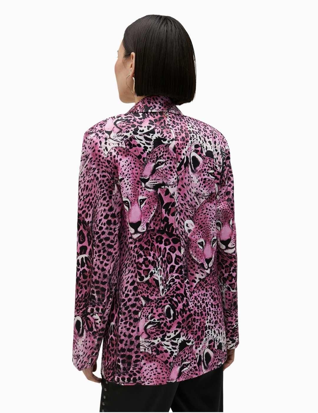 BLAZER LOLA CASADEMUNT ANIMAL PRINT ROSA