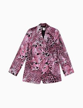 BLAZER LOLA CASADEMUNT ANIMAL PRINT ROSA