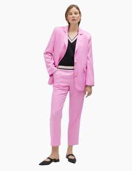  PANTALÓN LOLA CASADEMUNT SATINADO ROSA 