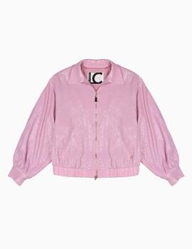 BOMBER LOLA CASADEMUNT LENTEJUELAS ROSA