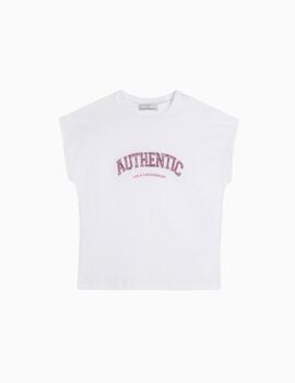 CAMISETA  LOLA CSDM AUTHENTIC MANGA SISA BLANCA