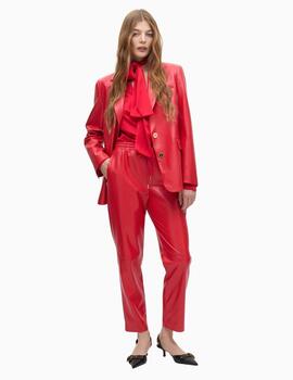 PANTALÓN LOLA CSDM PU JOGGER ROJO