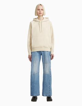 SUDADERA G-STAR PREMIUM CORE 2.0 HDD BEIGE