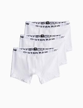 BÓXER G-STAR PACK DE 3 BLANCO