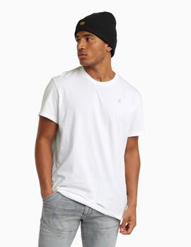 CAMISETA G-STAR BASE-S BLANCA
