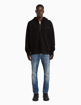 SUDADERA G-STAR SCRIPT HALF ZIP HDD NERGA