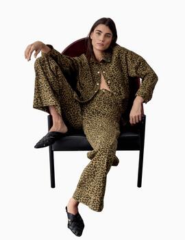 PANTALÓN  BSB ANIMAL PRINT DENIM