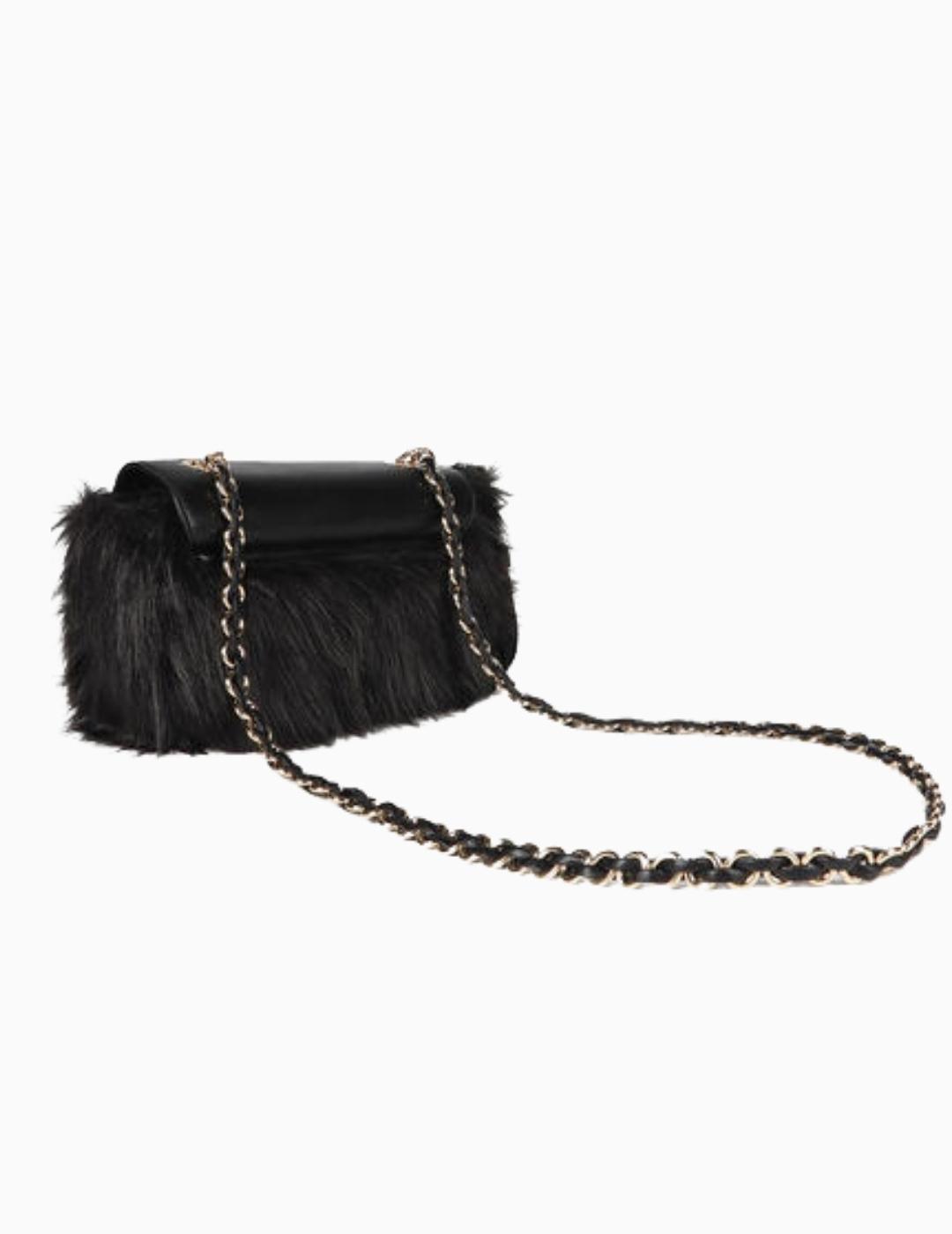 BOLSO LOLA CSDM BY MAITE PELO CON SOLAPA NEGRO