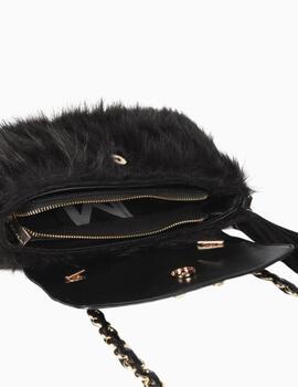 BOLSO LOLA CSDM BY MAITE PELO CON SOLAPA NEGRO