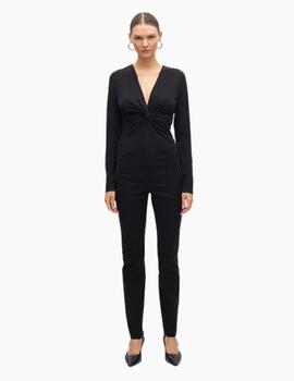 CAMISETA LOLA CSDM BY MAITE PUNTO NUDO NEGRO