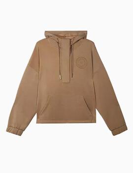 SUDADERA LOLA CSDM BOLSILLO DELANTERO PIEDRA