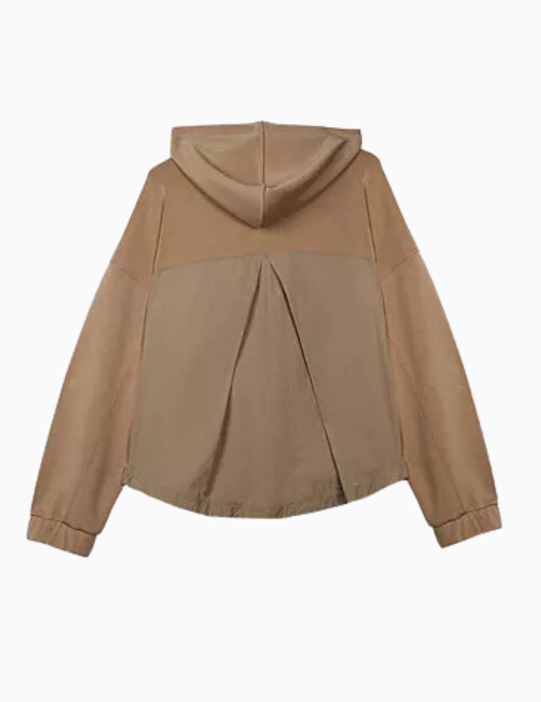 SUDADERA LOLA CSDM BOLSILLO DELANTERO PIEDRA